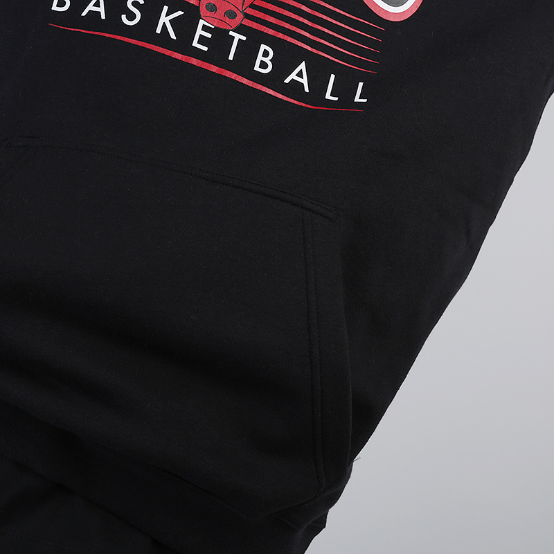 мужская черная толстовка Nike NBA Chicago Bulls BV0915-010 - цена, описание, фото 3